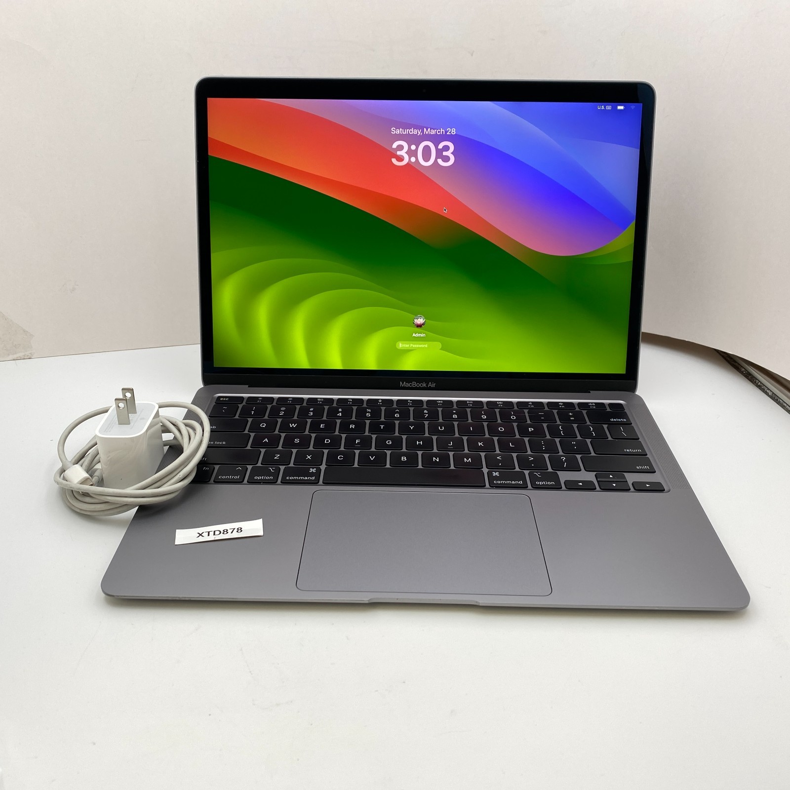 Apple MacBook Air 13″  M1 8-Core 8GB RAM 256GB SSD – Space Gray A2337 – Open Box