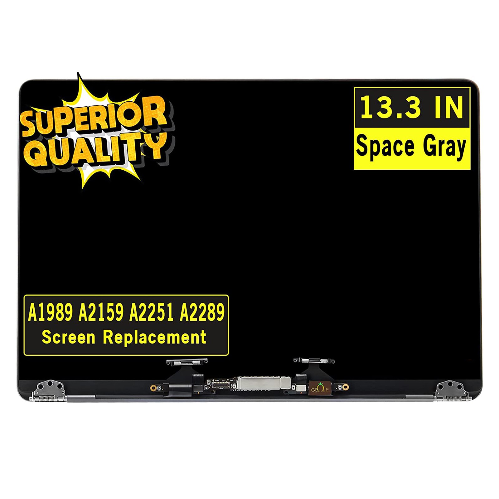 For Apple Macbook Pro 13″ Replacement A1989 LCD Screen MR9Q2LL/A 2018 Space Gray