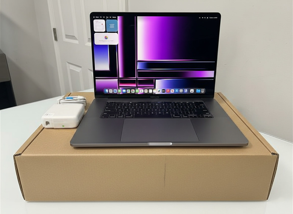 Apple MacBook Pro 16″ Core i7 2.6 Dual GPU 512GB SSD 16GB RAM Tahoe + WARRANTY