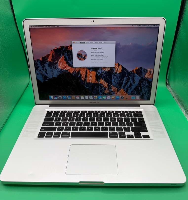 Apple MacBook Pro 15″ 2011 Core i7 2nd 2.20GHz 16GB RAM 750GB SSD HD 6750M