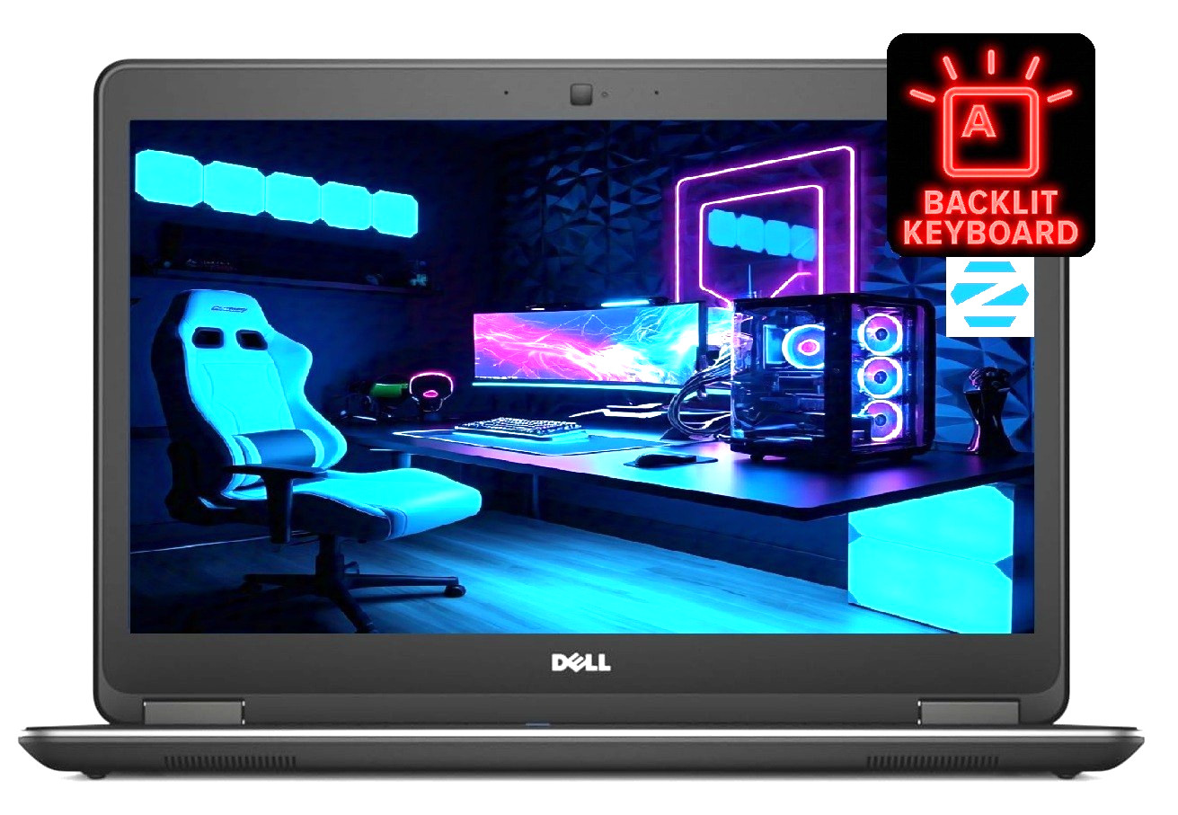 14″ DELL Latitude Laptop: Intel i5! 16GB RAM! 256GB SSD! Zorin Core Edition!