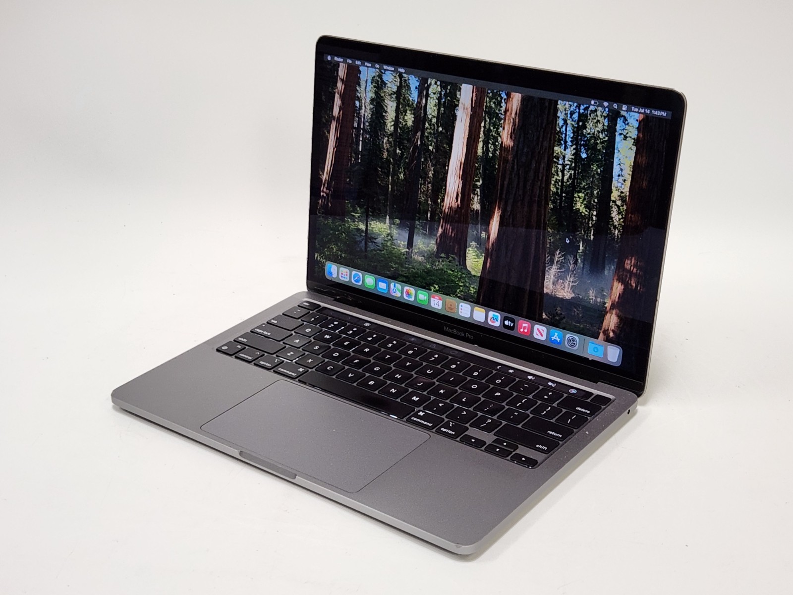 2020 Apple MacBook Pro 13.3″ M1 Chip 8GB RAM 256GB SSD A2338 Touch Bar 260 cyc